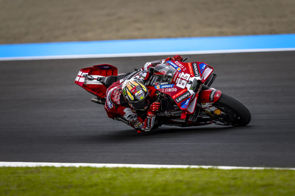 Marc Márquez protagonista del GP del Giappone con il Ducati Lenovo Team