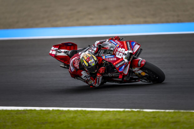 Marc Márquez protagonista del GP del Giappone con il Ducati Lenovo Team