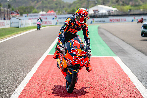 Brian Uriarte con la KTM Ajo in Moto3 al Gran Premio d’Indonesia di Mandalika