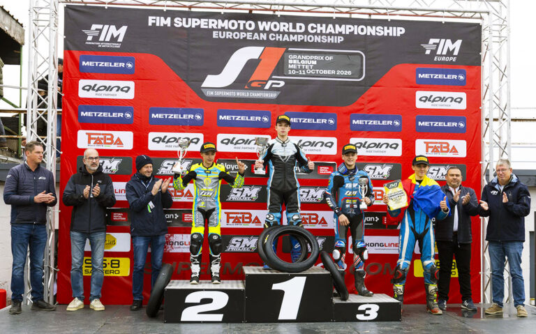 Supermoto Europeo 2026: protagonisti delle categorie S2 e SM Junior a Mettet