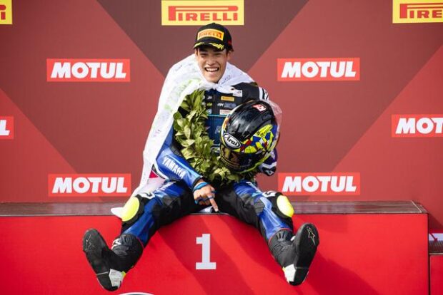 Weekend WorldSBK all'Estoril con il record stagionale di Nicolò Bulega