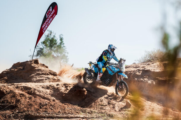 Ténéré 700 Rally del team Yamaha impegnata nell’Addax Rally 2026