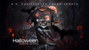 Acerbis e Ospitaletto Franciacorta firmano una maglia speciale per Halloween