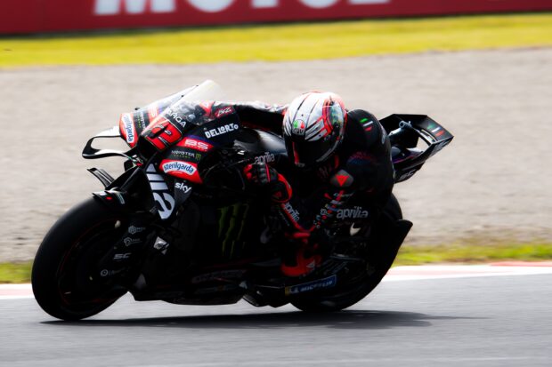 Aprilia Racing a Motegi