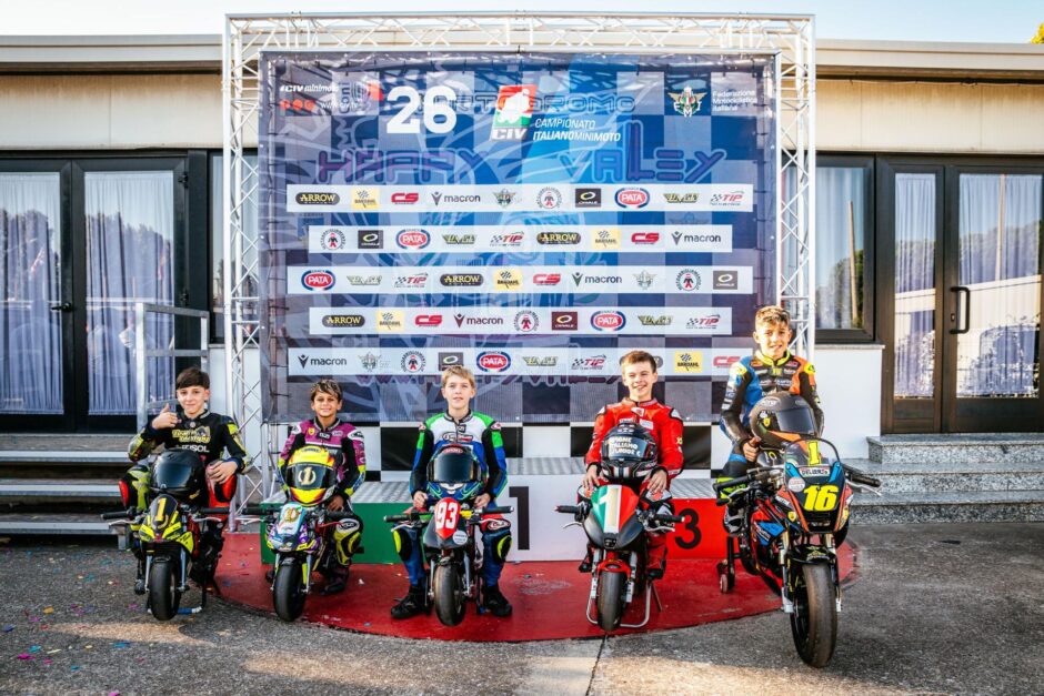 Campionato Italiano Minimoto 2026 al Circuito Happy Valley di Cervia
