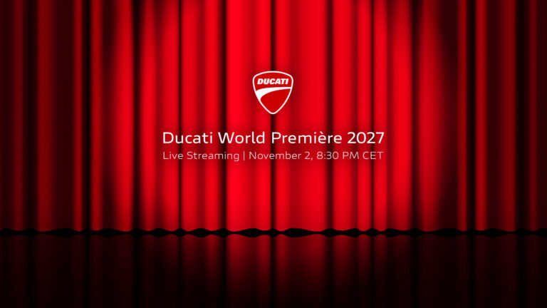 Ducati World Première 2027, evento finale per le novità della gamma Ducati