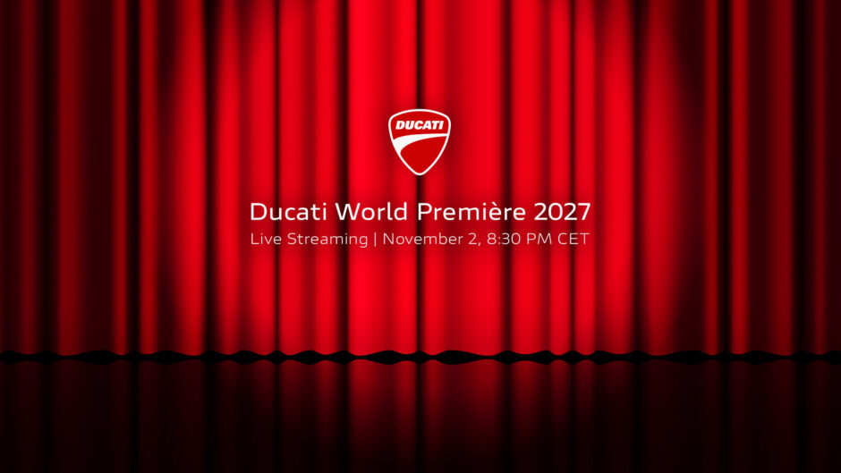 Ducati World Première 2027, evento finale per le novità della gamma Ducati