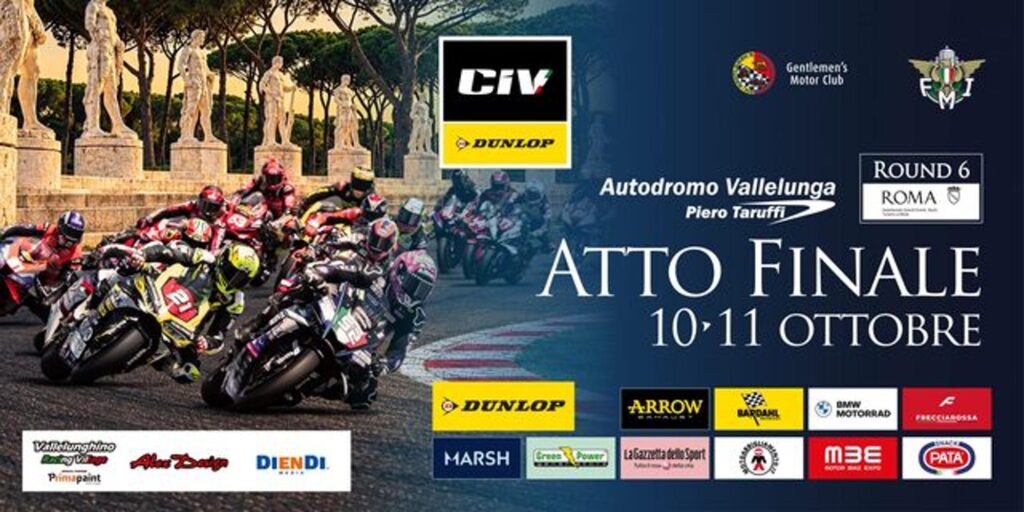 Pneumatici Dunlop della gamma racing KR per il round finale del CIV 2026 a Vallelunga
