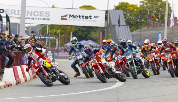Finale Supermoto S1GP al circuito Jules Tacheny di Mettet