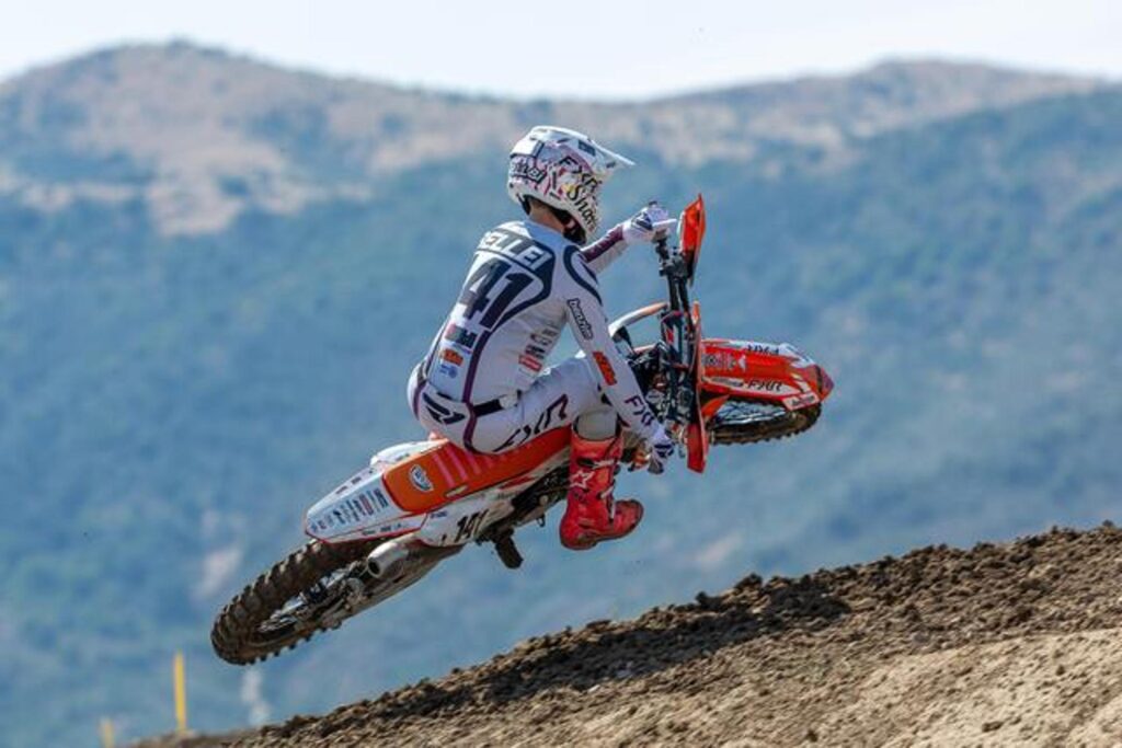 Francesco Bellei, pilota FIM Europe nella categoria MX2 ai FIM Intercontinental Games 2026