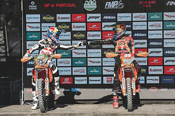 Josep Garcia e Andrea Verona, piloti KTM alla 6DAYS Enduro of Nations in Portogallo