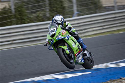 Garrett Gerloff e Kawasaki nel WorldSBK Estoril, settimo posto in gara 2