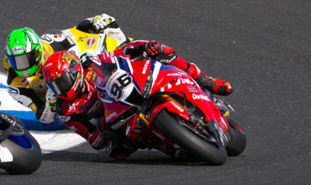 Honda HRC con la CBR1000RR-R Fireblade SP nel WorldSBK a Estoril