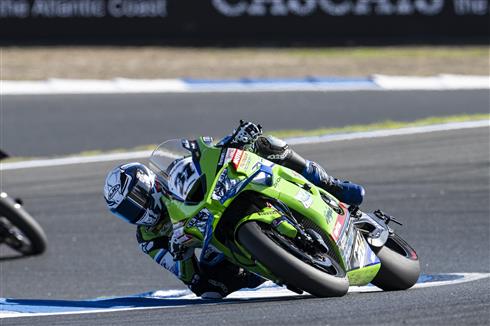 Kawasaki WorldSBK Team impegnato nel round di Estoril con Garrett Gerloff