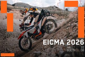 KTM a EICMA 2026 tra nuovi modelli, Rally Team e piloti Factory Racing
