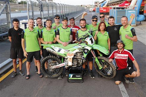 Romain Febvre e Kawasaki nel ciclo di sette stagioni in MXGP