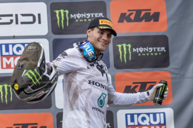 Ruben Fernandez nel periodo con Honda HRC Petronas nel campionato MXGP
