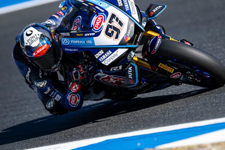 Pata Maxus Yamaha al WorldSBK Estoril con Xavi Vierge quinto nelle FP1