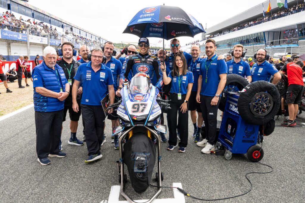 Xavi Vierge chiude il WorldSBK Jerez 2026 con Yamaha tra rimonta e saluti al team