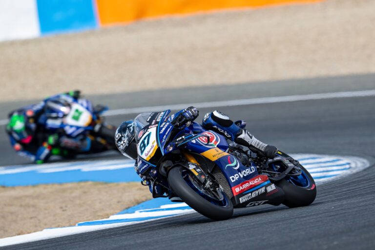 GYTR GRT Yamaha WorldSBK Team impegnato nel round WorldSBK Jerez