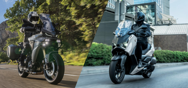 Accessori invernali Yamaha per moto e scooter, tra comfort di guida e protezione durante la sosta